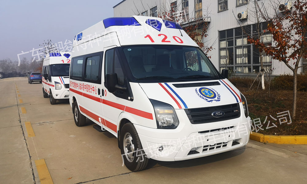 临沭县中医医院监护型救护车顺利完成验收